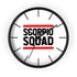 Scorpio Squad Wall clock
